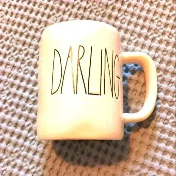 Set of 4 Rae Dunn pottery coffee mugs. All for one price. EUC - Picture 2 of 12